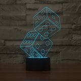 Lampe 3D - 7 en 1 Couleur - Parfait pour tous joueurs ou comme déco originale