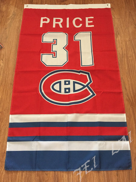 Drapeau Canadiens de Montréal - Carey Price